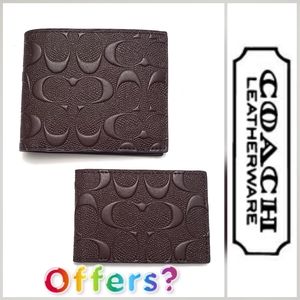 🍺Authentic🍺Coach Wallet